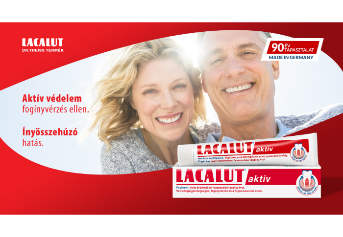 Lacalut fogkrém online kampány
